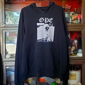 Ope Sneak Past Ya There Goth Metal Hoodie